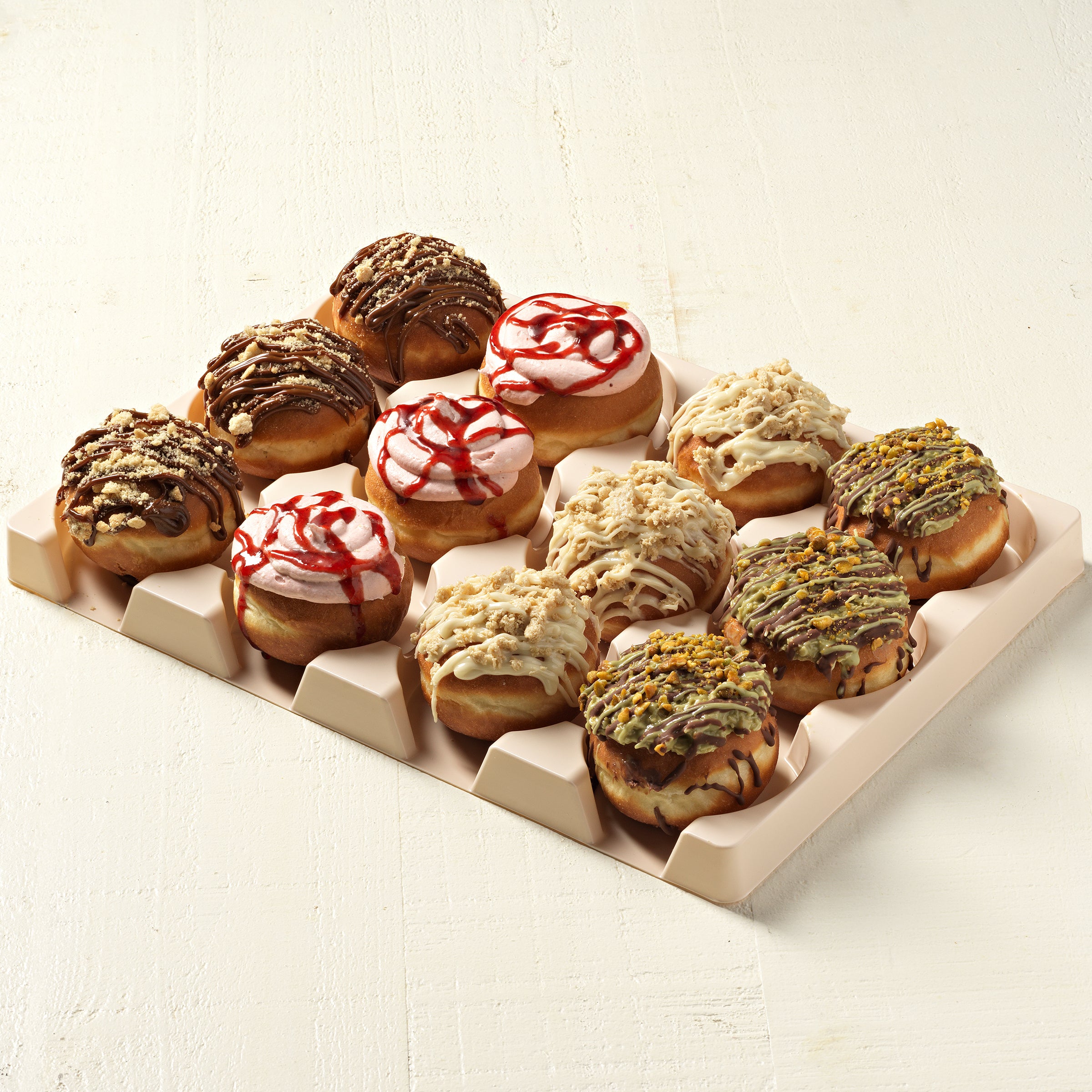 Authentic Cheese Filled Doughnut Assortment