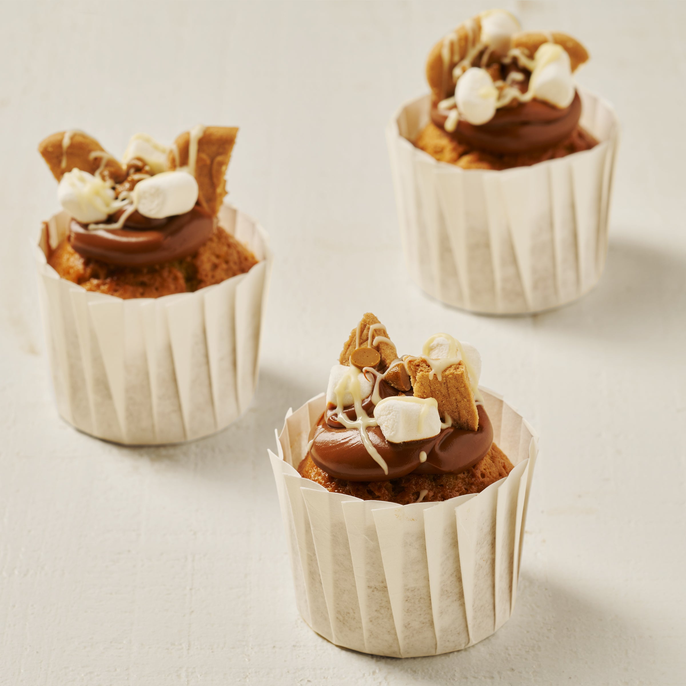 Caramel Surprise Muffin In Pleated Cup
