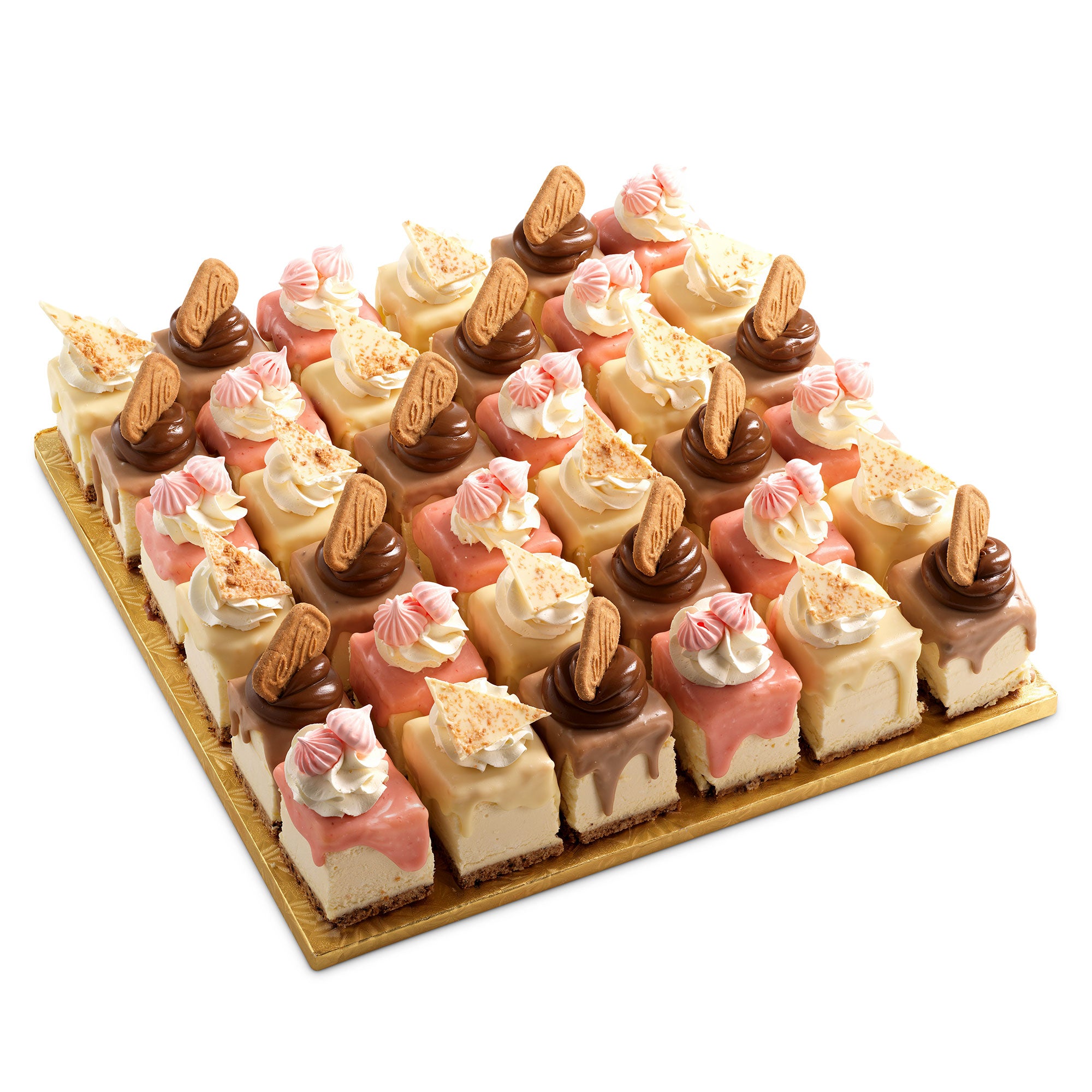 14"x14" Oversized Pre-Cut Square Cheese Cake