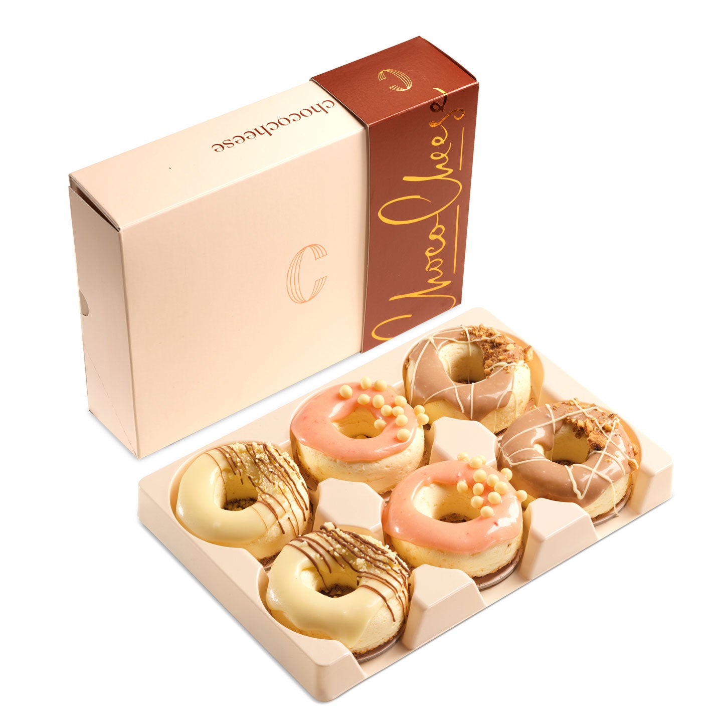 Assorted Cheese Donuts - 6 pk.