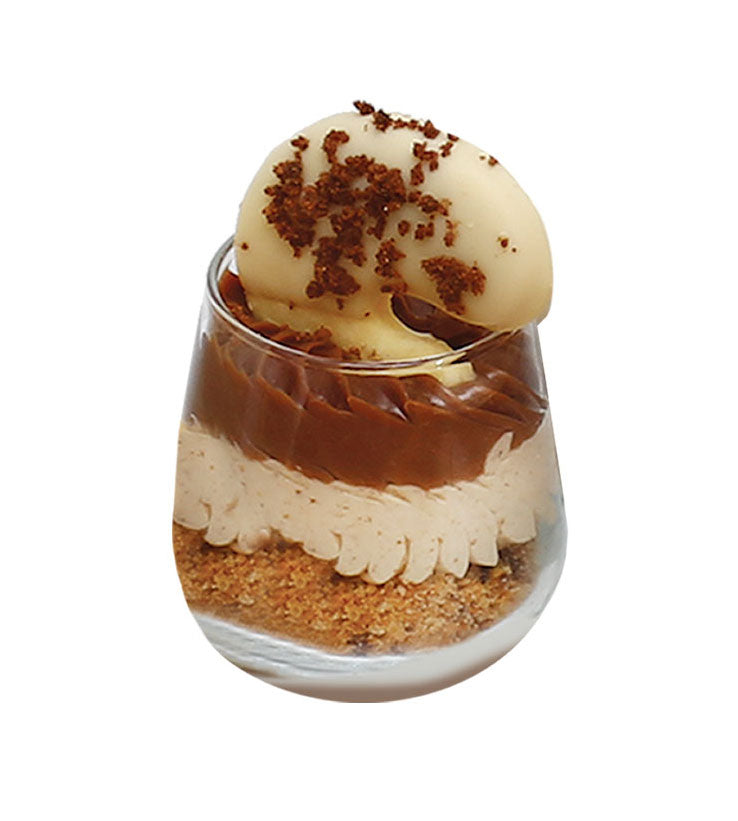 Dulce De Leche Glass Cups