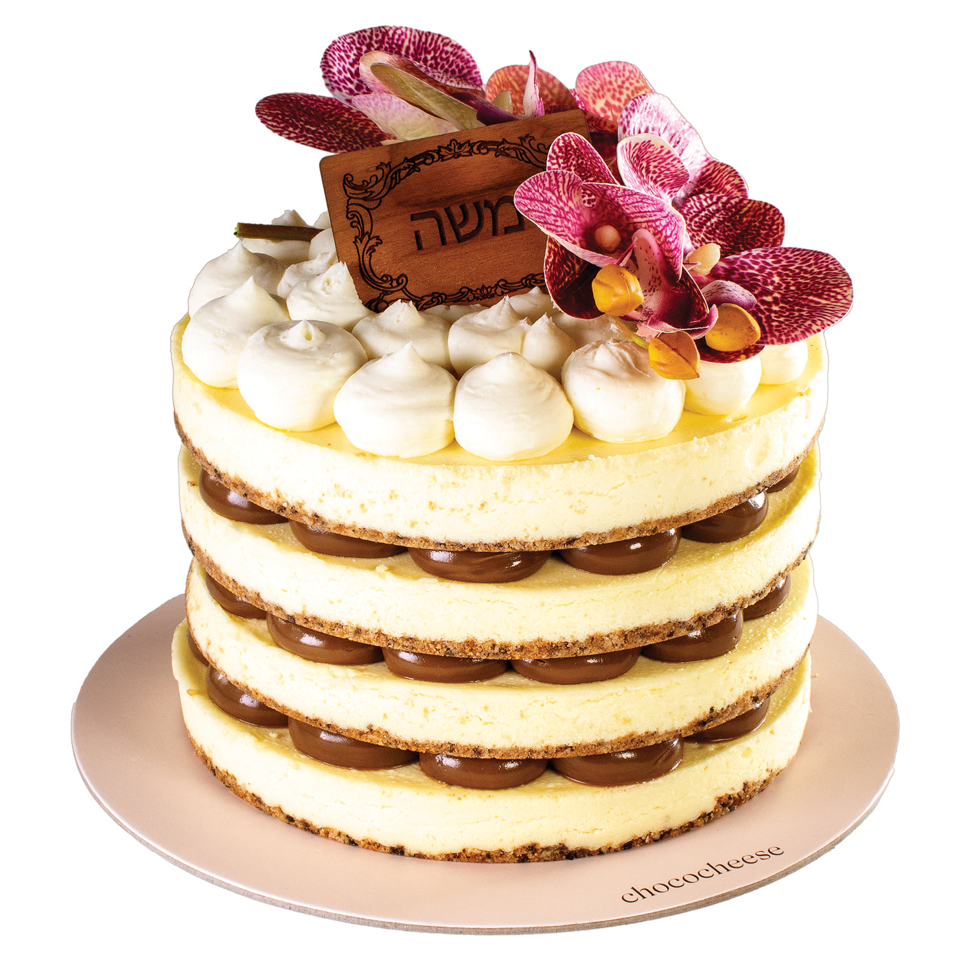 Flower Cheesecake Stack with Ushpezin