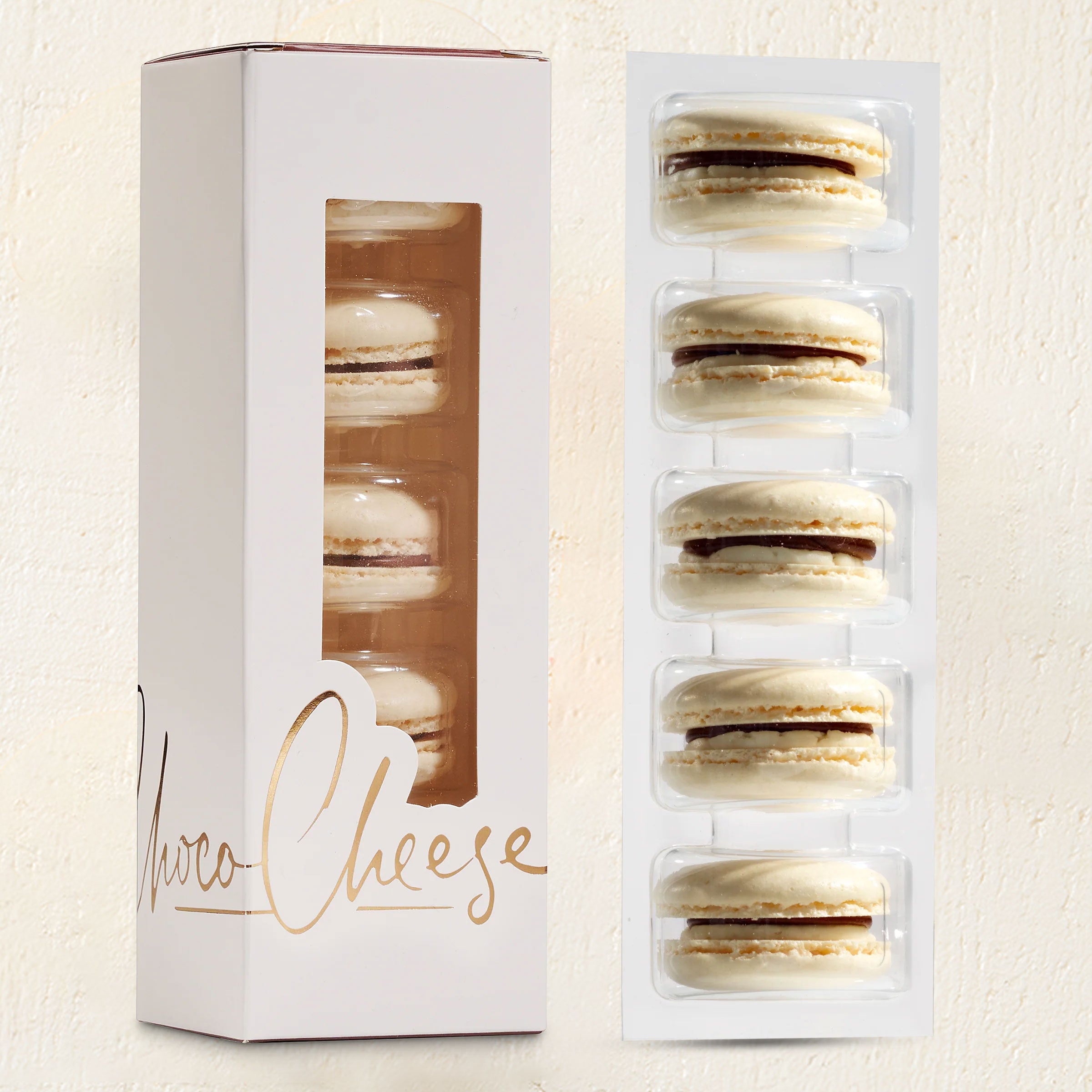Cheese Filled Macarons Gift Box (sold per 9)