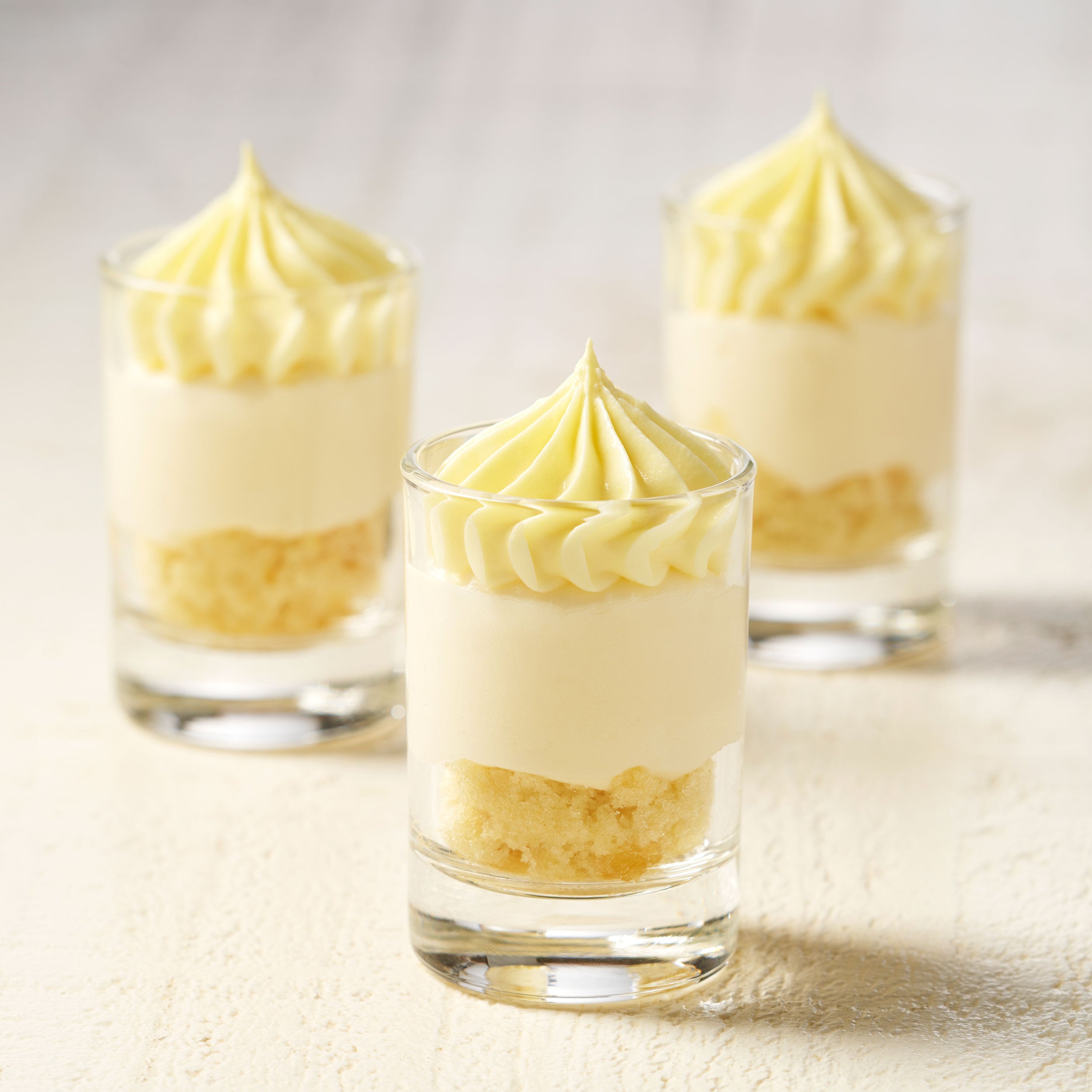 Lemon Cheese Shot Cups