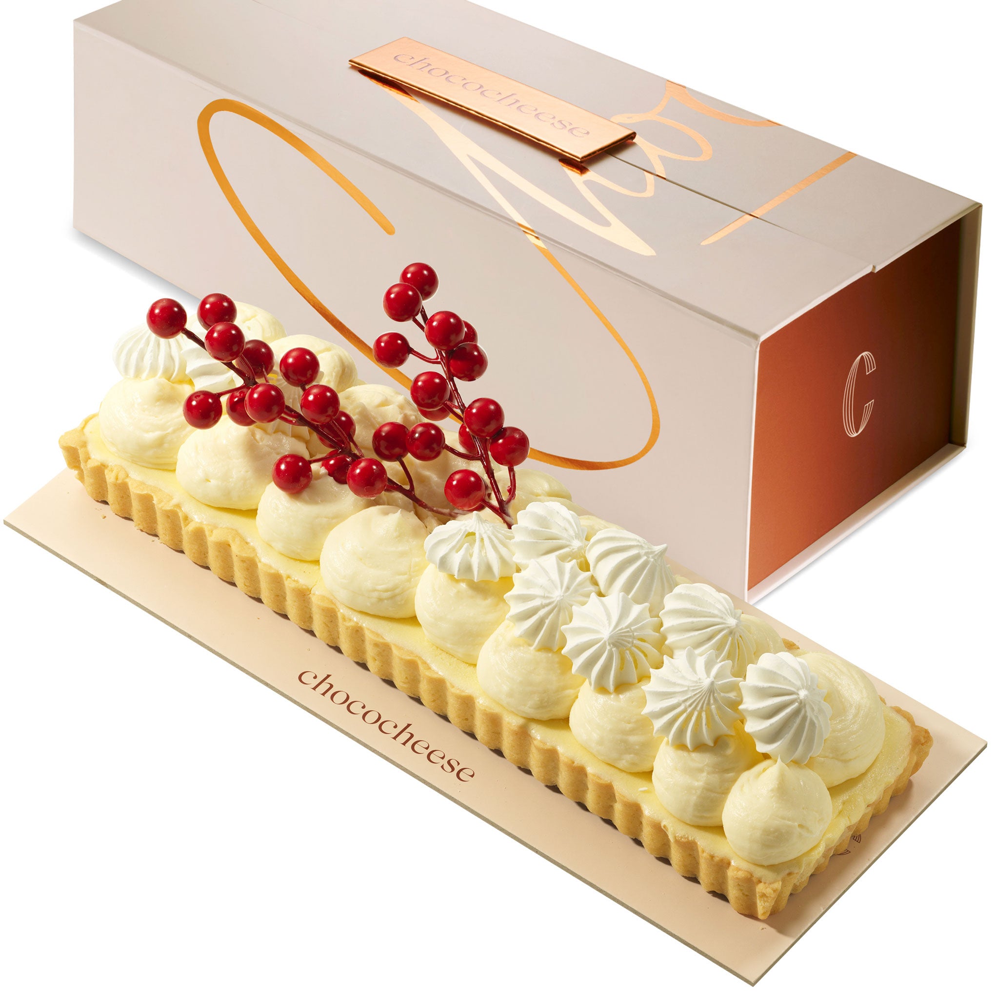 Gifted Cherry Blossom Cheese Tart