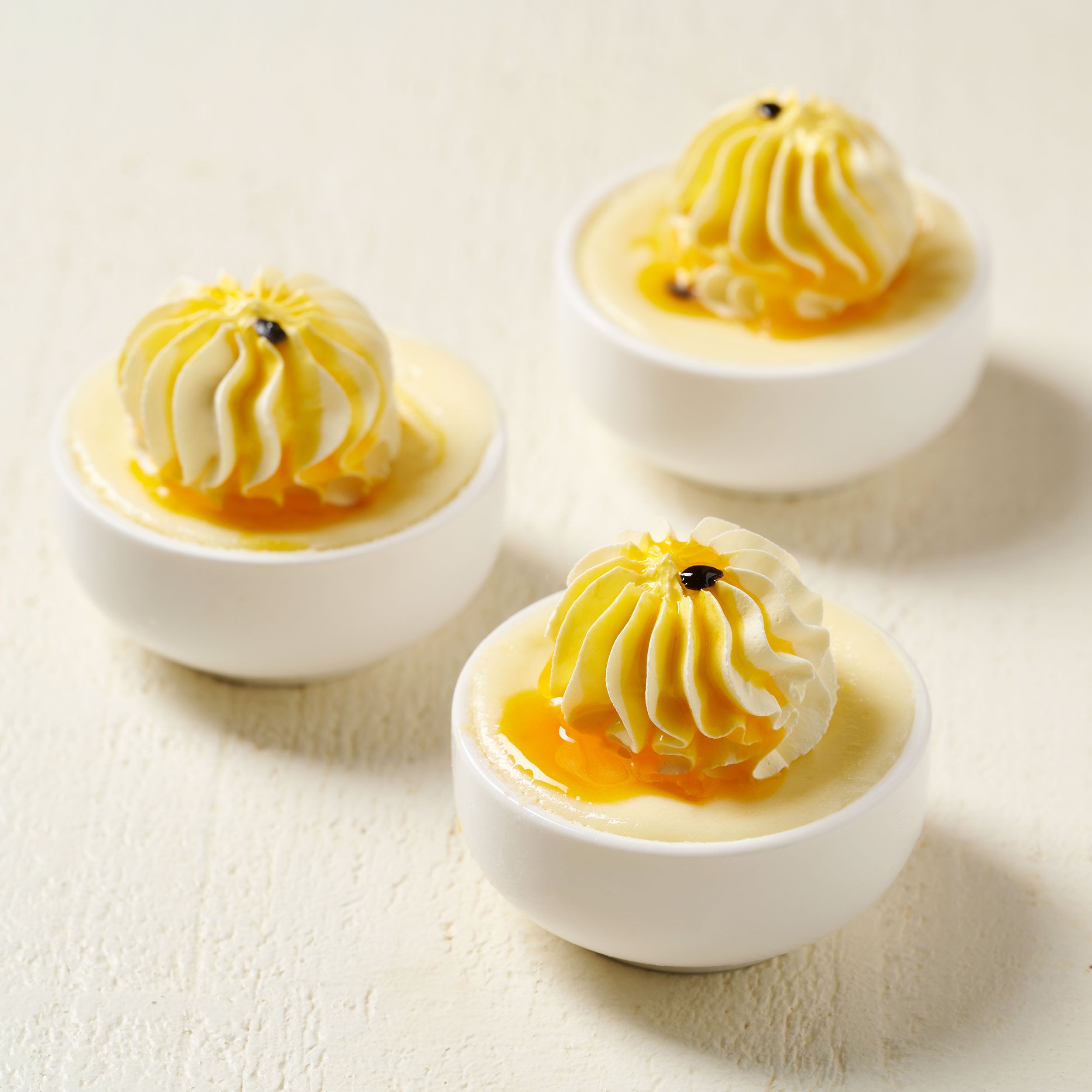 Passion Fruit Cheesecake Ramekins