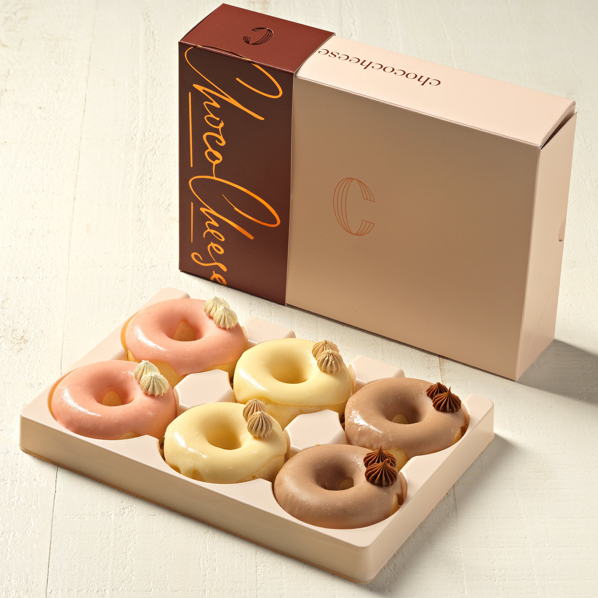 Assorted Cheese Donuts - 6 pk.