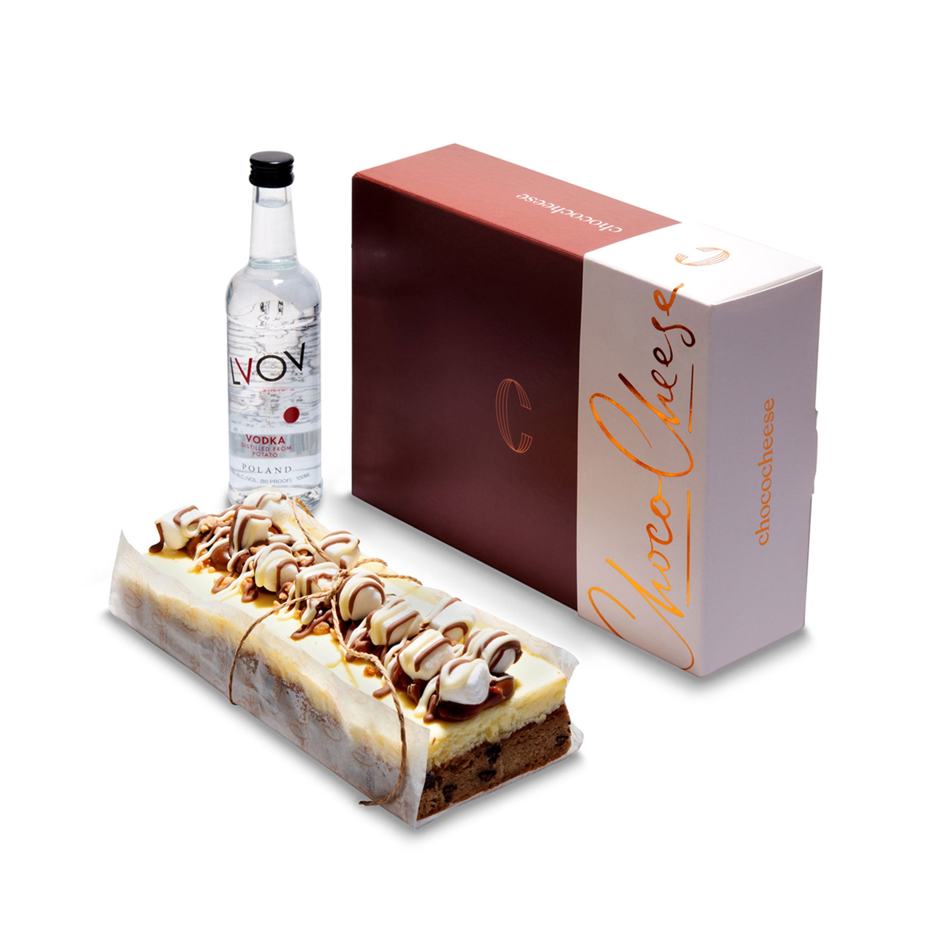 Caramel Cheese Log Gift Box