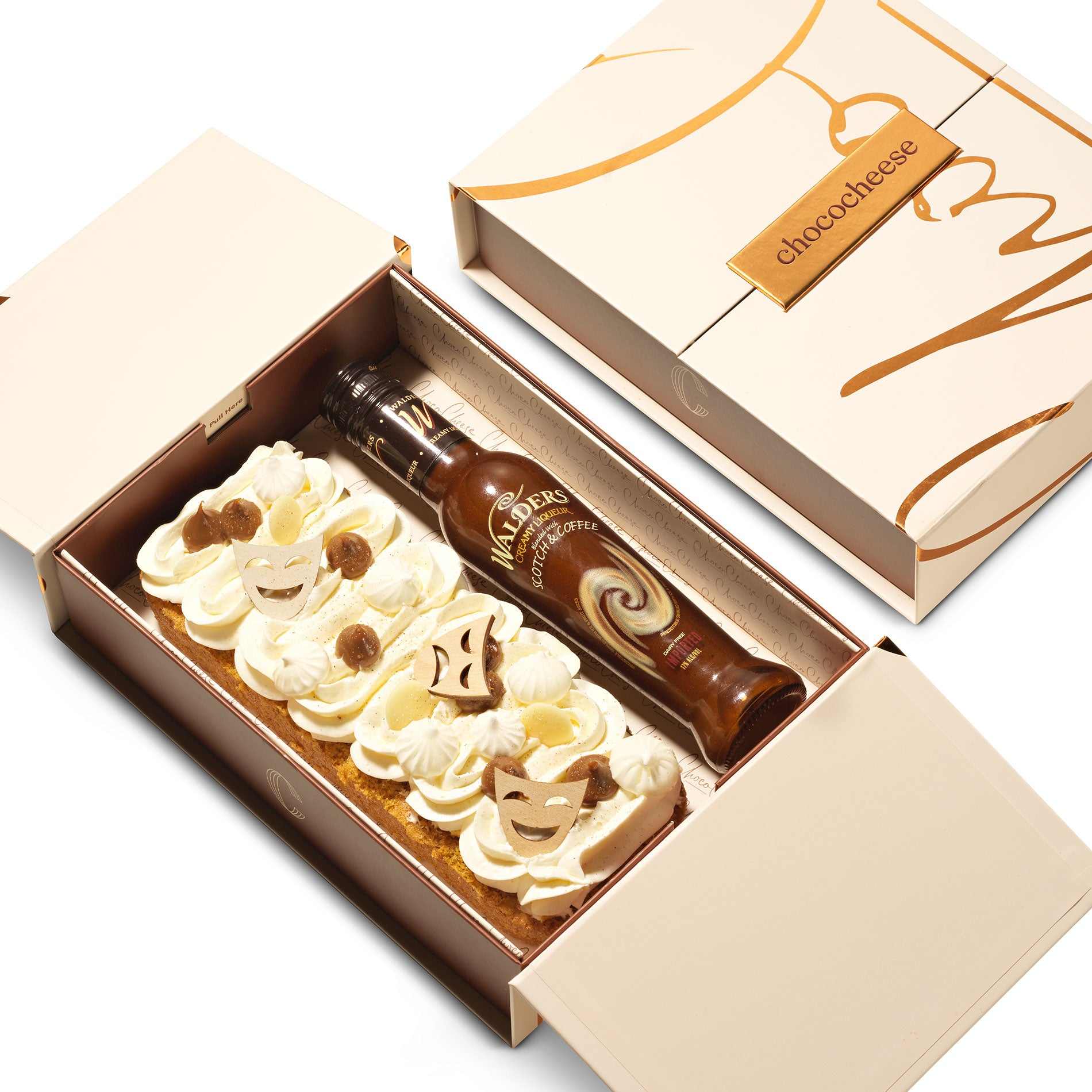 Cheese and Carrot Cake Gift Box
