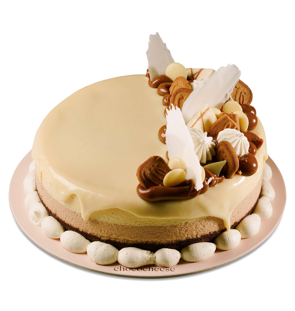 Chocolate Vanilla Cheese Cake