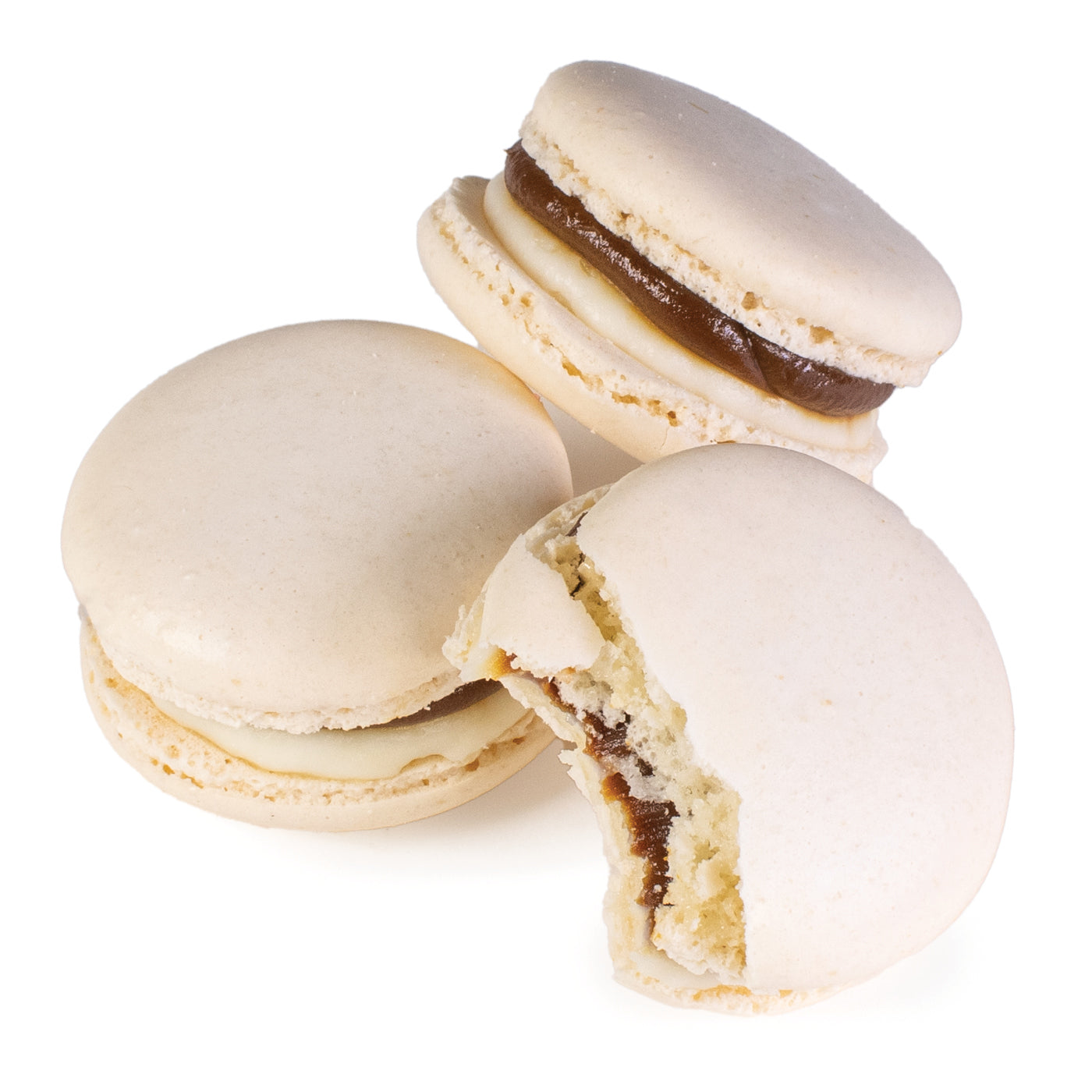 French Macarons-Ivory