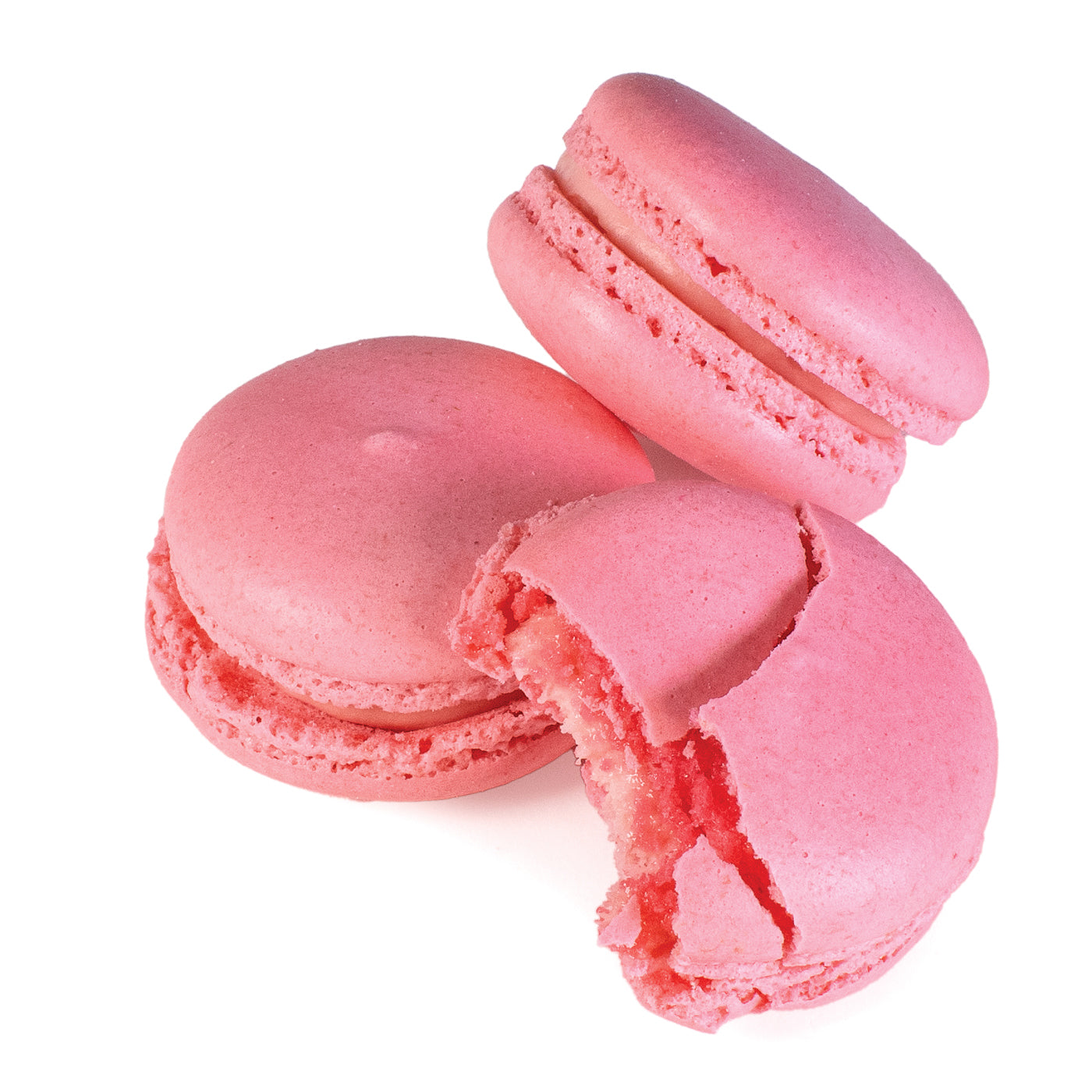 French Macarons-pink