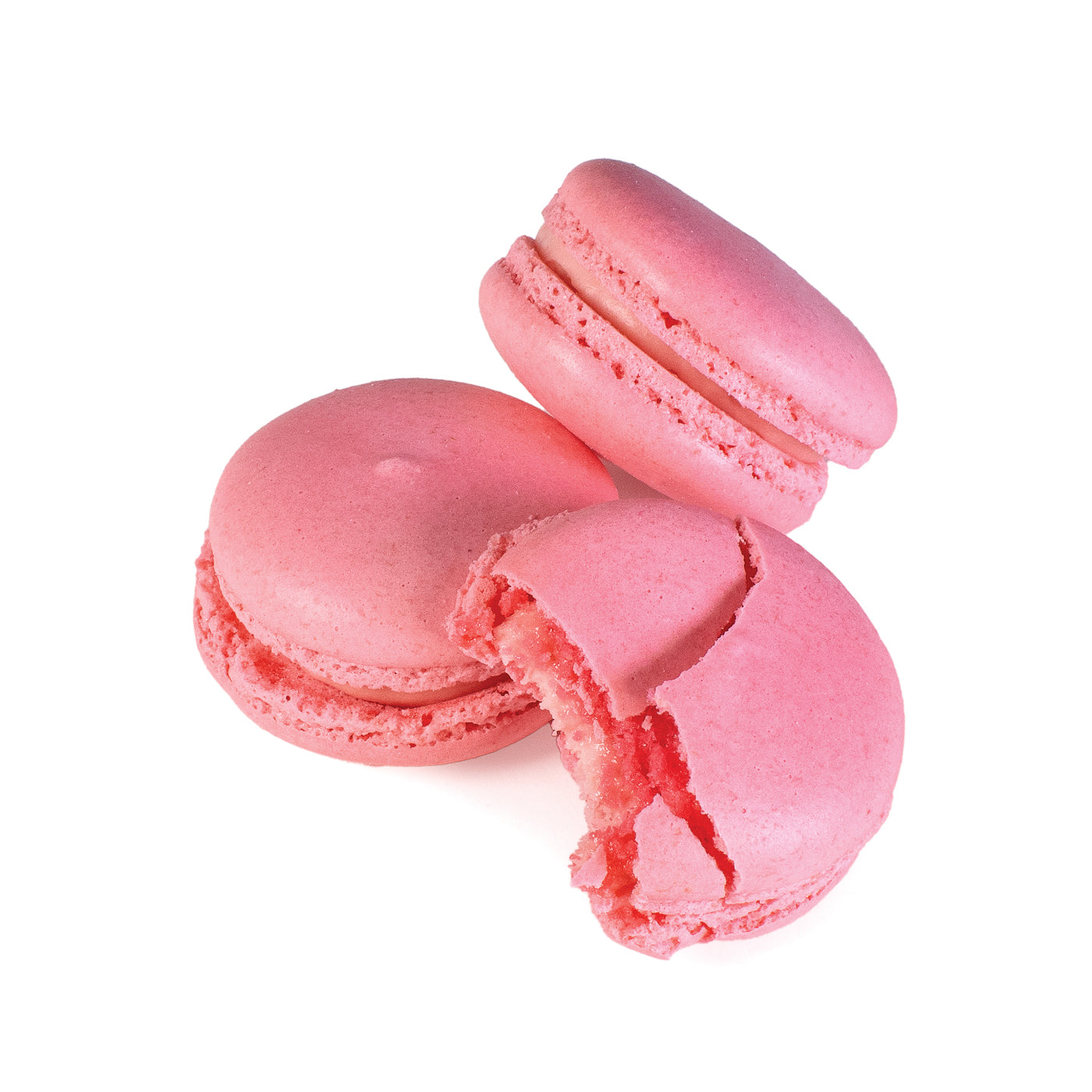 French Macarons-pink