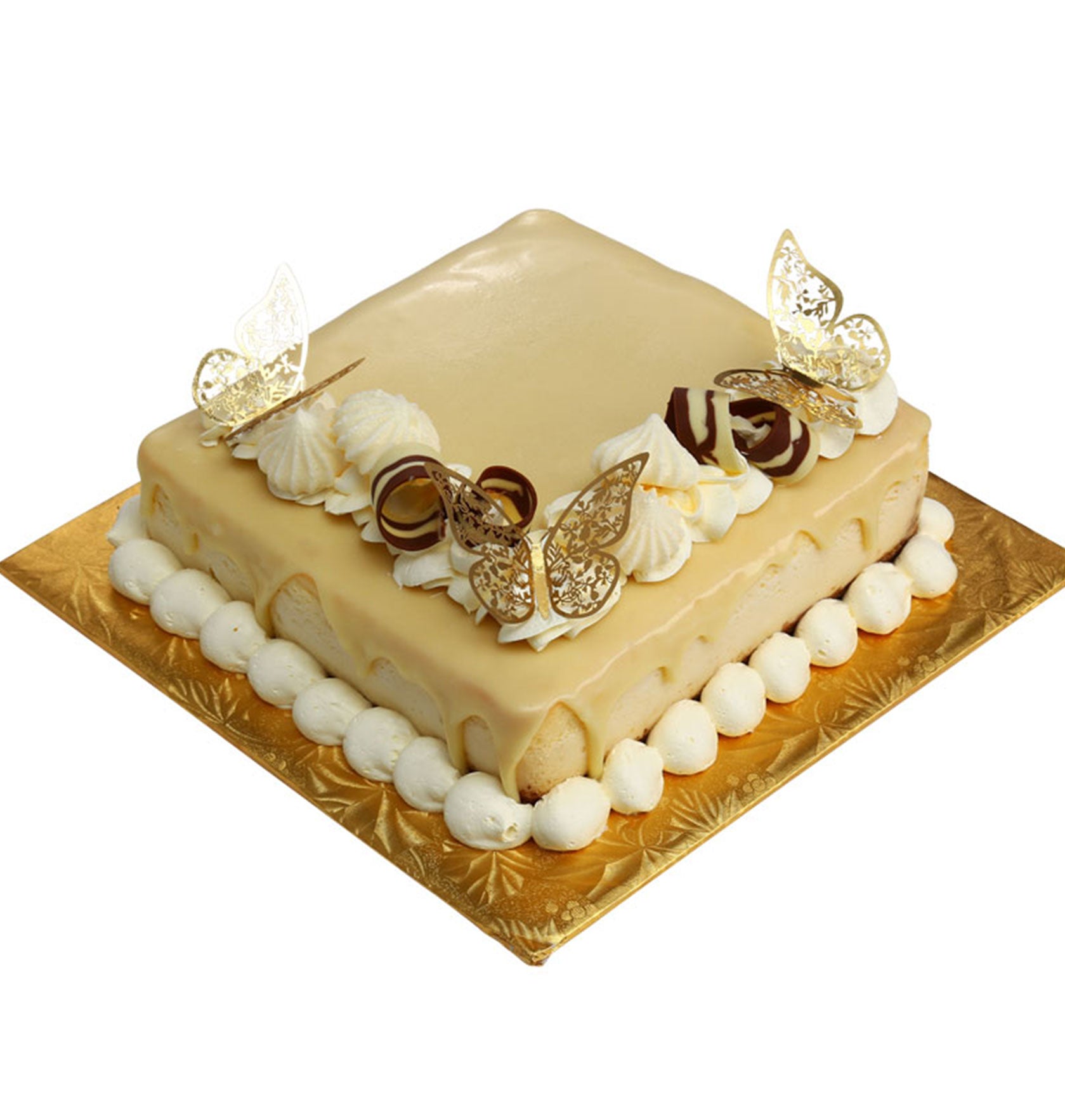 8" Vanilla Square Cheese Cake