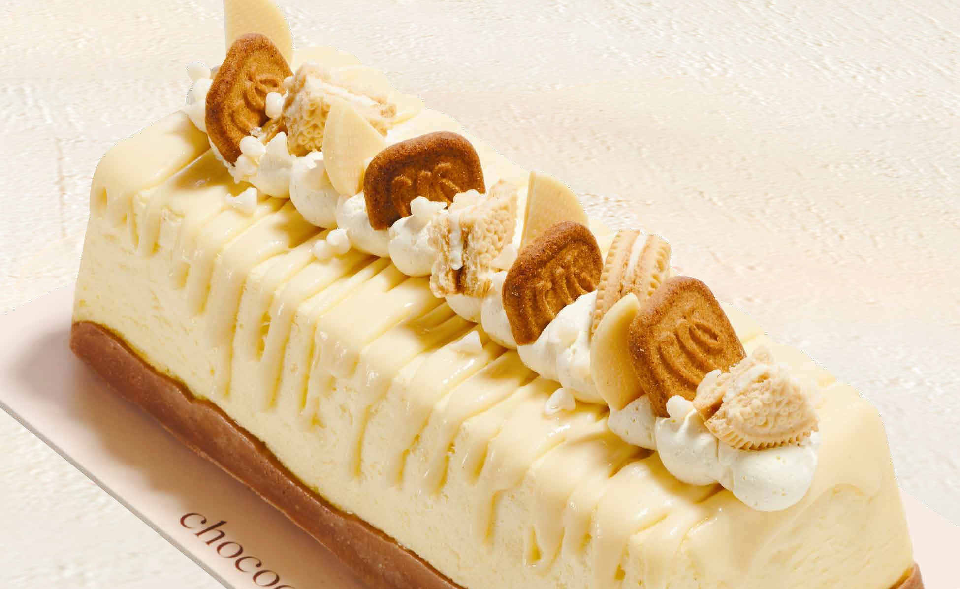 White Chocolate Cheese Log