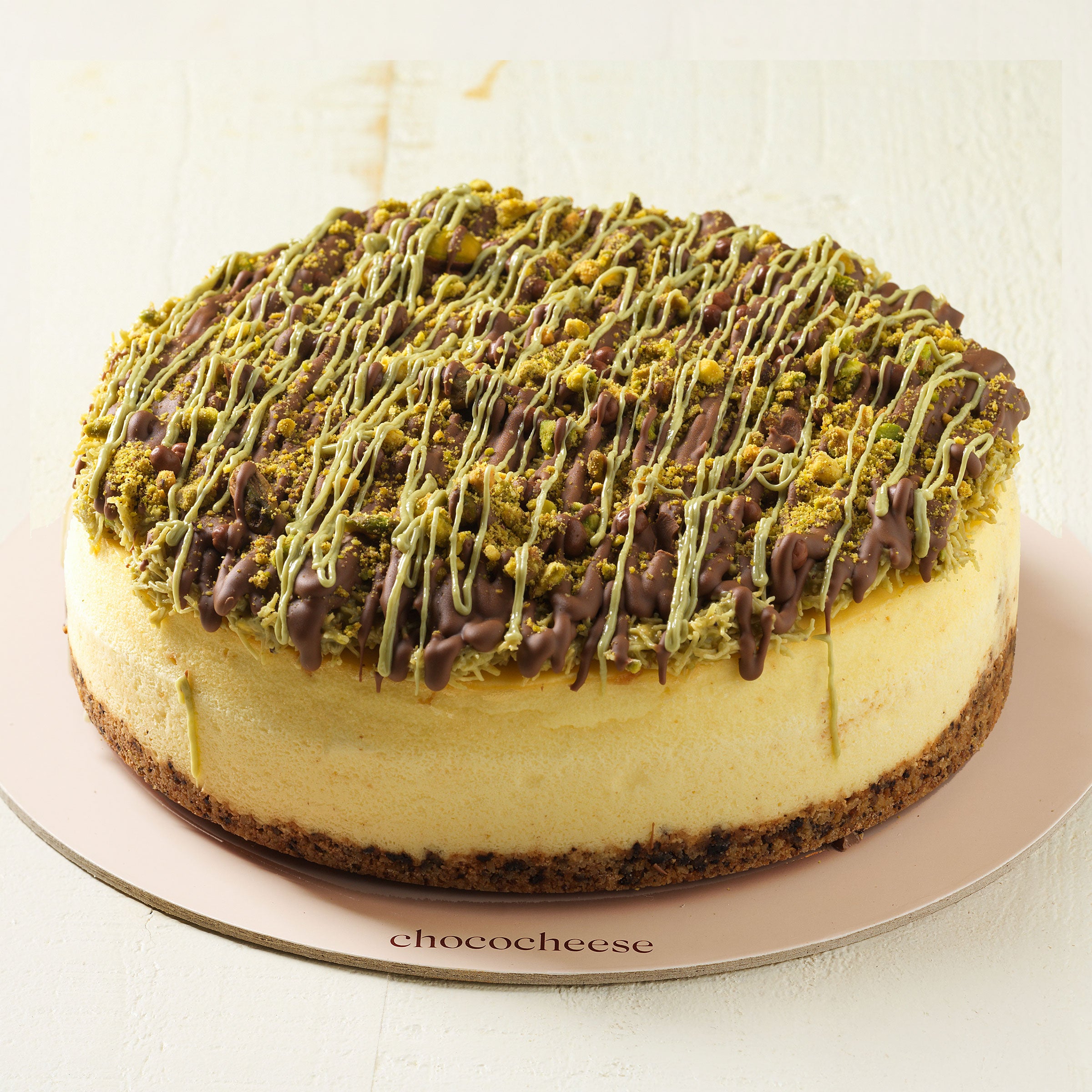 8'' Dubai Chocolate Cheesecake