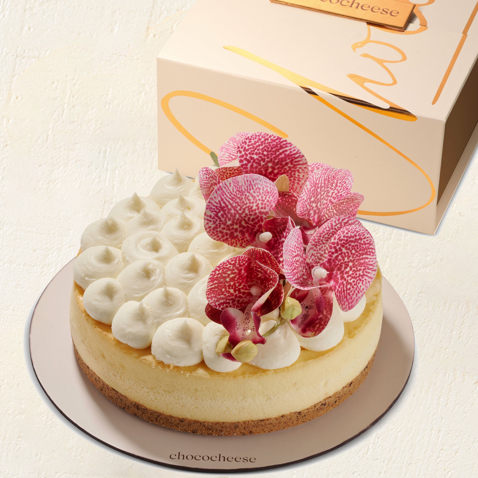 Gifted Orchid Cheesecake