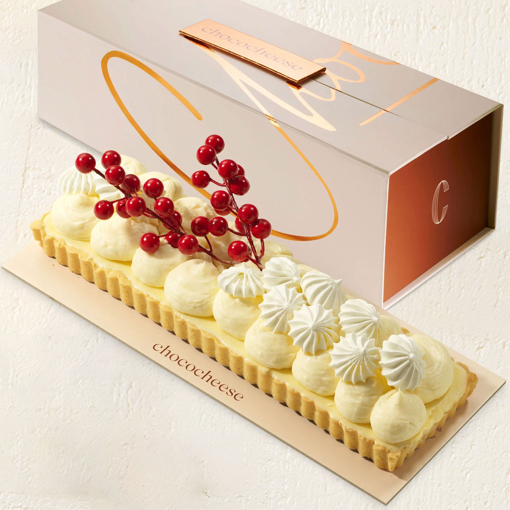 Gifted Cherry Blossom Cheese Tart